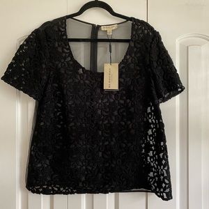 BRAND NEW • Burberry Organza Sheer Blouse